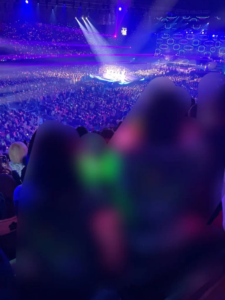 エコパアリーナ 最後尾付近からの 見え方